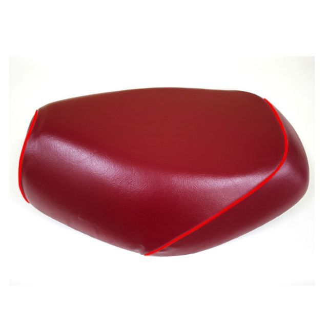 Grondement リード100（JF06） 国産シートカバー ワインレッド タイプ 張替 仕様 赤パイピング GH70HC350P40 グロンドマン シート関連パーツ バイク リード100