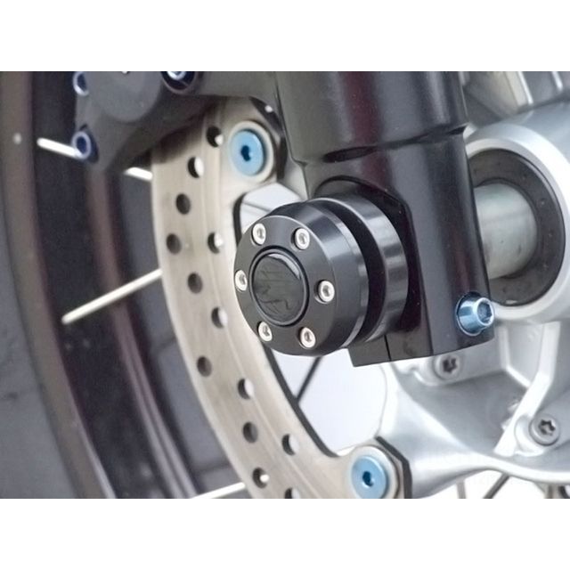 Peitzmeier フロントフォークスライダー X-Pad（エックスパッド） ブラック 42AP03 パイツマイヤー スライダー類 バイク