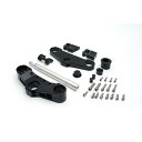 ACTIVE コンバーチブルステムキットφ43 ホーンステー付(ハンドルポスト径φ28.6) カラー シルバー 13610011 アクティブ トップブリッジ関連...