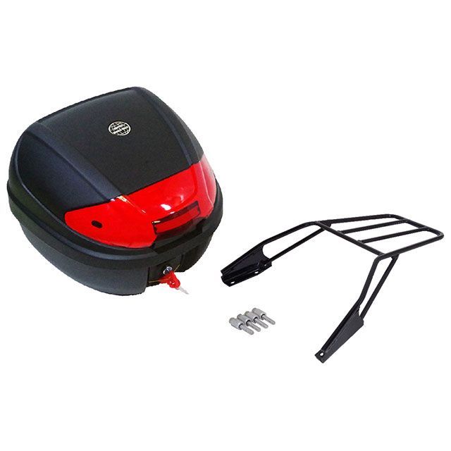 【特価品】WW CB400SF 2014年-用リアキャリア リアボックスセット 容量 30リッター wca-34-hwb30 ワールドウォーク キャリア・サポート バイク CB400SF