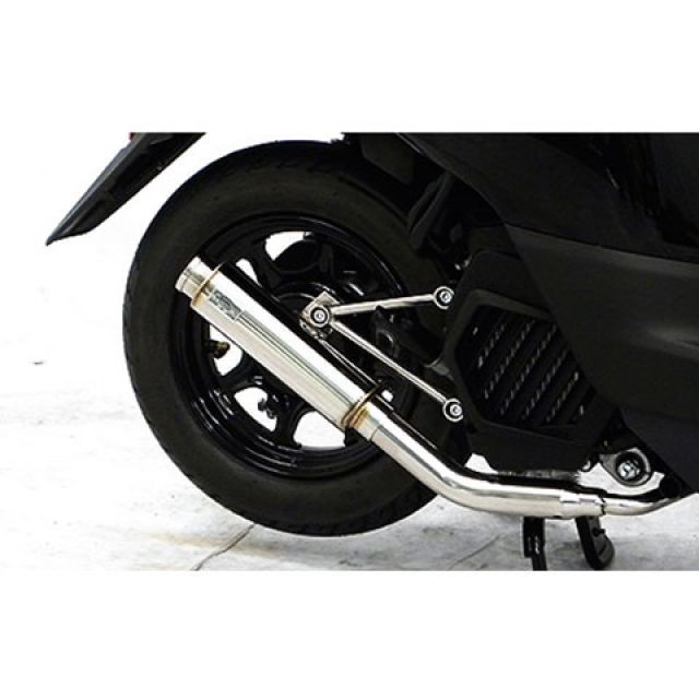 WirusWin ビーノ（2BH-AY02）用 ロッドサイレンサーマフラー ウイルズウィン マフラー本体 バイク ビーノ