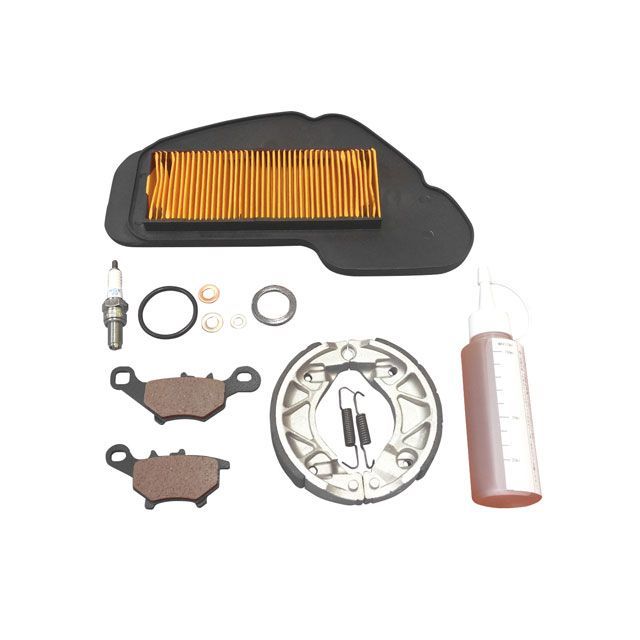 【正規品】Grondement パフォーマンスリフレッシュキット（プラグ/エアフィルター/ブレーキ/ギアオイル等 メンテナンスキット） PRK-20016Y グロンドマン プラグ バイク ジョグDX/ZR