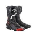 Alpinestars SMX6 ブーツ(ブラック/レッド) サイズ 38 アルパインスターズ レーシングブーツ バイク