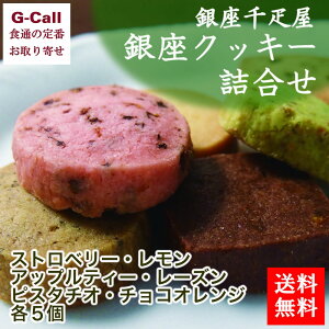 送料無料 銀座千疋屋 銀座クッキー詰合せ 6種 計30個 お菓子/スイーツ/フルーツ/ギフト/贈答