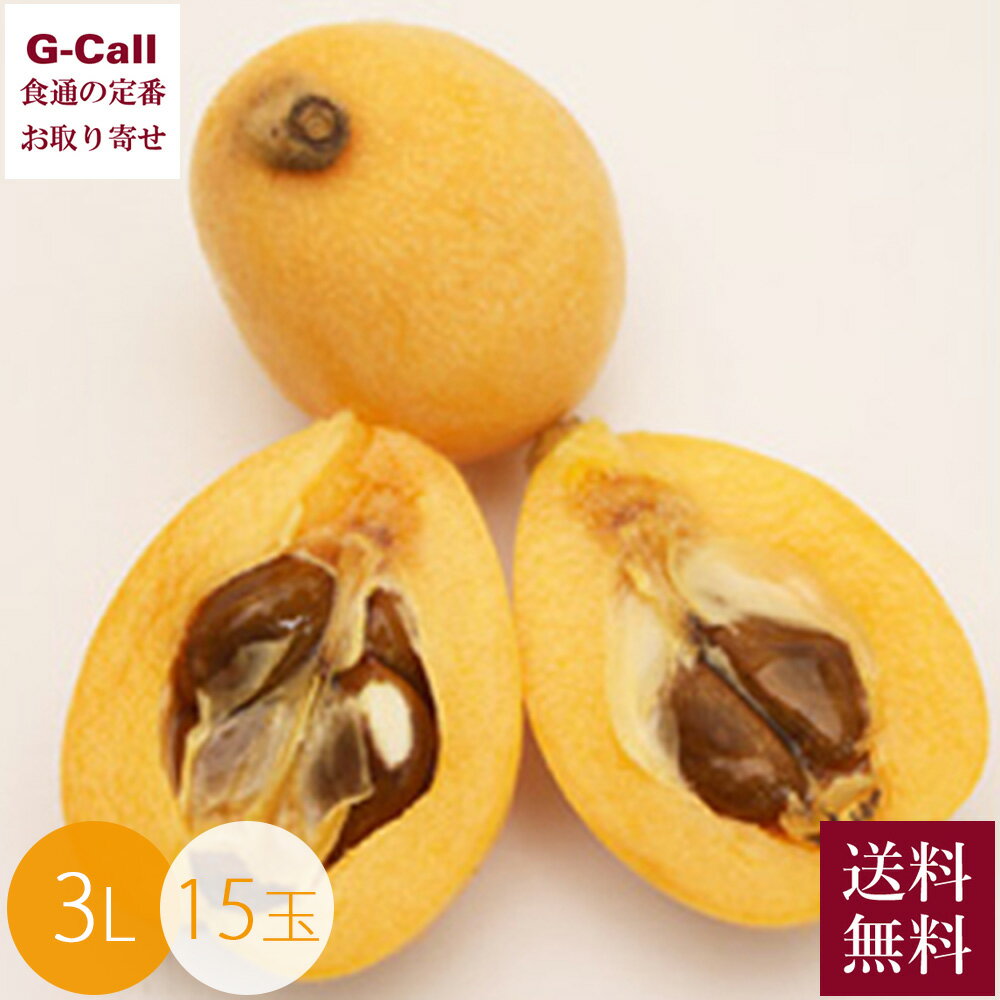 長崎産 高級びわ 甘香 あまか 3L 15玉 4月中旬から5月中旬出荷 送料無料 お取り寄せ 果物 フルーツ 高級フルーツ ギフト プレゼント 贈答 ビワ くだもの
