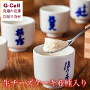 工房しゅしゅ　湖のくに 生チーズケーキ6種入り　ギフト/贈り物/プレゼント/お取り寄せ