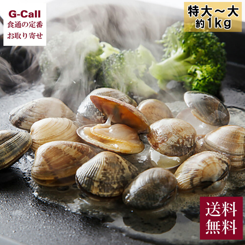 天助 国産ぷりぷり春あさり 特大～大粒 約1kg 送料無料 アサリ あさり 魚介 貝 アサリのバター焼き アサリの酒蒸し ボンゴレ 高級食材 伊勢 三河湾 産地直送