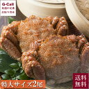 えりも食品 活蒸し毛蟹 特大サイズ 2尾 計1.2kg 送料無料 蟹 毛蟹 カニ かに 毛ガニ 脚 剥き身 蟹みそ 蟹味噌 北海道 産地直送 お取り寄せ お祝い 贈答 ギフト