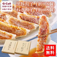 送料無料 芦屋 伊東屋謹製 黒豚餃子と九条葱餃子セット(各1折 合計2折 1折18個入)メーカー直送/お取り寄せ/冷凍/ギョーザ/ぎょうざ