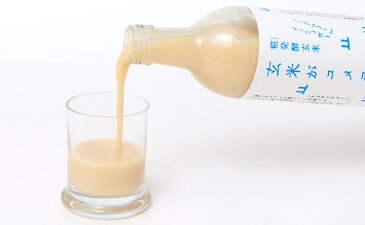 晋一 糀発酵玄米「甘酒」 玄米がユメヲミタ 490ml×3本 化粧箱入り