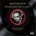 ベートーヴェン:交響曲第5番運命, 第7番 フィルハーモニア/クレンペラー Philharmonia/Klemperer CD