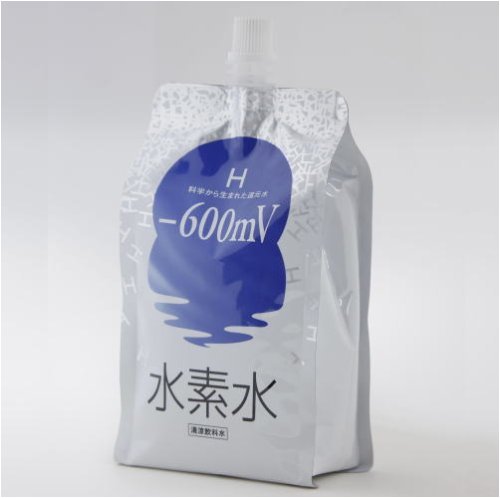 水素水 -600mv (マイナス600ミリボルト) 330ml × 20パウチ 送料無料 20本 おいしい水素水 中性 還元力 軟質 健康 高濃度 水素水 水 お..