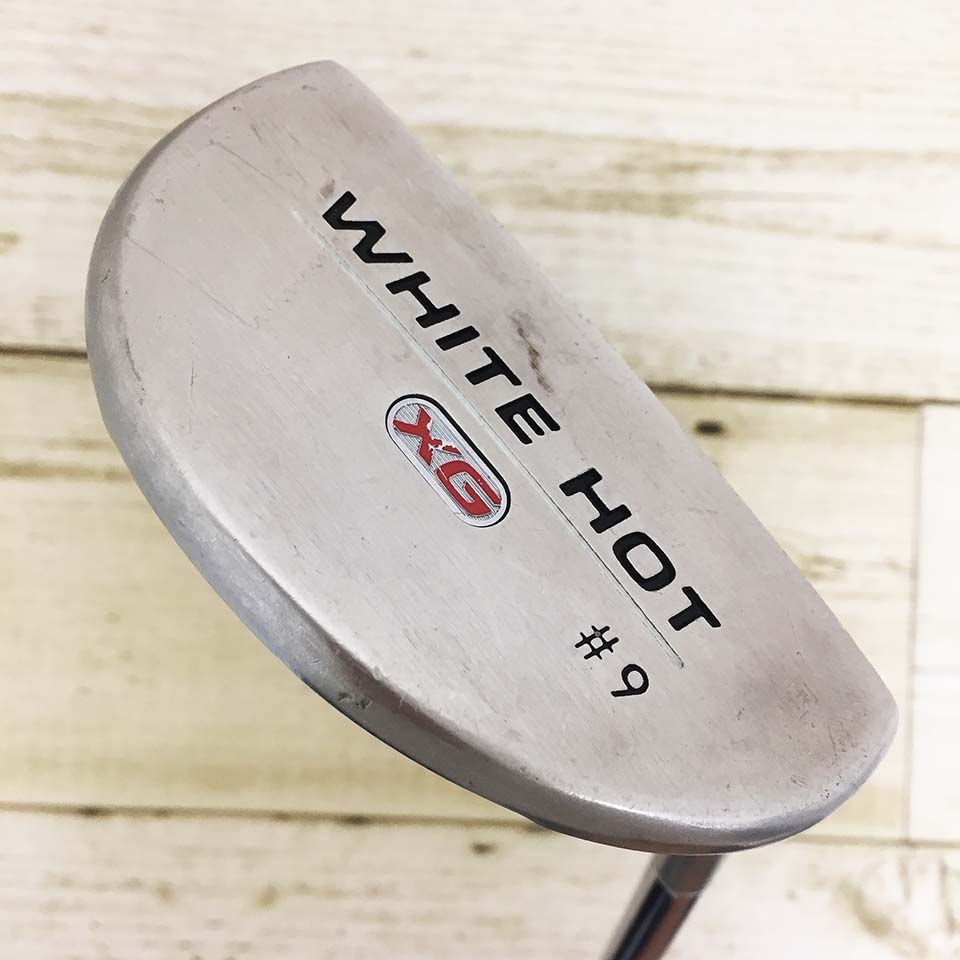 【中古】オデッセイ ホワイト ホット XG #9 パター PT フレックス 33インチ オリジナルスチールスチールシャフト 右利き用 Cランク ODYSSEY ゴルフクラブ WHITE HOTのサムネイル
