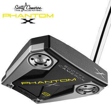 スコッティキャメロン ファントムX 8.5 パター 34インチ SCOTTY CAMERON PHANTOM X ピストレロプラスグリップ装着 ヘッドカバー付属 右利き用【USモデル】【新品】【即納】【あす楽対応】