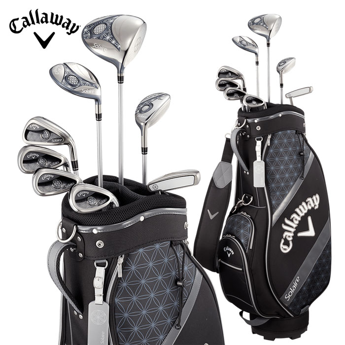 キャロウェイ ソレイル パッケージセット レディースクラブセット Callaway Solaire GOLF ゴルフクラブ ブラック