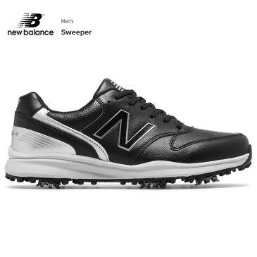 ニューバランス NBG1800 Sweeper ゴルフシューズ 4E幅広タイプ ブラックカラーモデル New Balance GOLF メンズ 男性用 【USモデル】【新品】【即納】【あす楽対応】