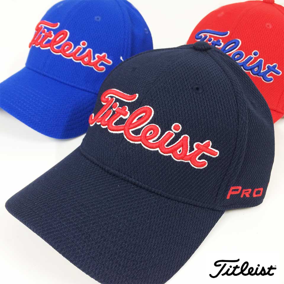 タイトリスト ゴルフキャップ メンズ  ゴルフ キャップ ハット 帽子 エリート フィットキャップ ELITE FITTED Titleist サイズ調整不可 フィッテッドキャップ ゴルフ用品 ヘッドウェア