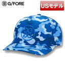 G/FORE キャップ ゴルフキャップ サークルG'S カモ スナップバックキャップ ブループリント メンズ/男性用 フリーサイズ G4AS22H01 ジーフォア 帽子 ハット GOLF 迷彩柄 G FORE