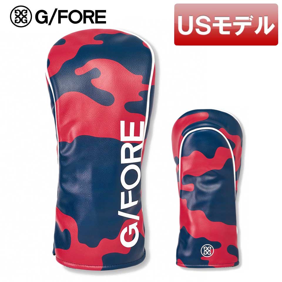 【USモデル】G/FORE ヘッドカバー CAMO VELOUR-LINED ドライバー用ヘッドカバー バーディカラー ネイビーレッド 460cc対応 ジーフォア カモ ベロア ラインド ヘッドカバー【新品】【即納】【あす楽対応】