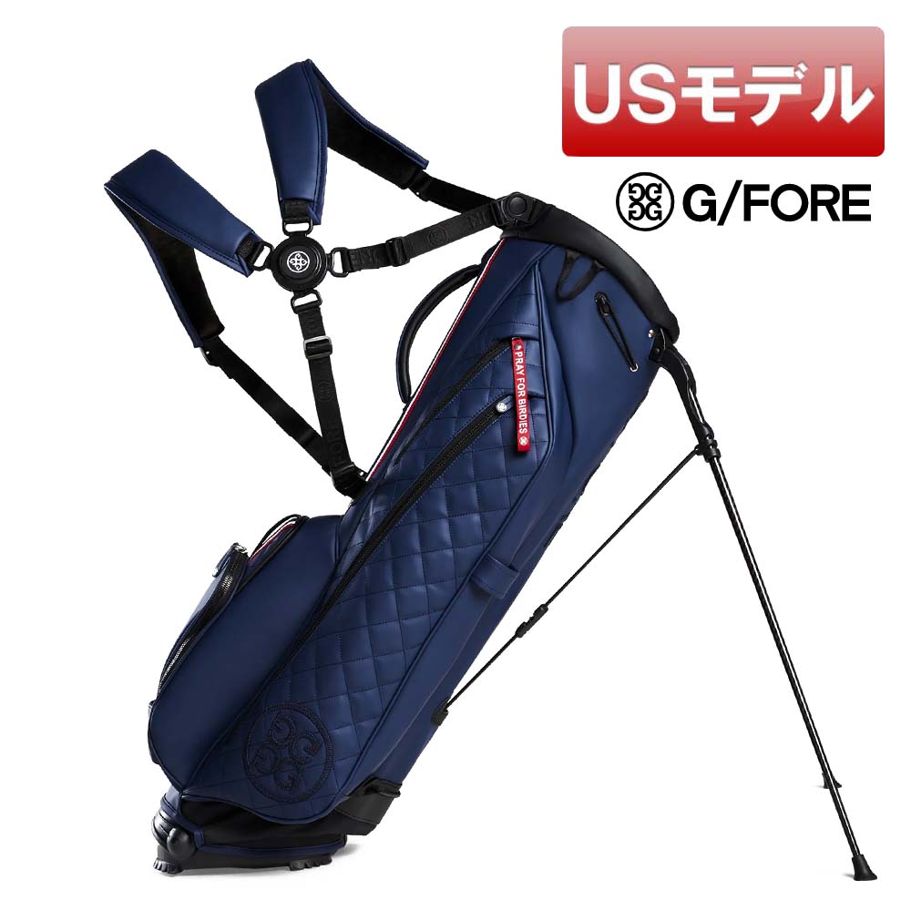 キャロウェイ 【USモデル】G/FORE ゴルフバッグ スタンドバッグ デイトナ プラス キャリー スタンドキャディバッグ G FORE オニキス トワイライト ネイビー ジーフォア 4分割トップ ショルダーストラップ付き フード付き G4AS22A24【新品】【即納】【あす楽対応】