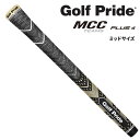 【日本正規品】ゴルフプライド ゴルフグリップ MCC TEAMS PLUS4 ミッドサイズ ゴルフグリップ コアサイズM60R バックラインなし ブラックゴール...