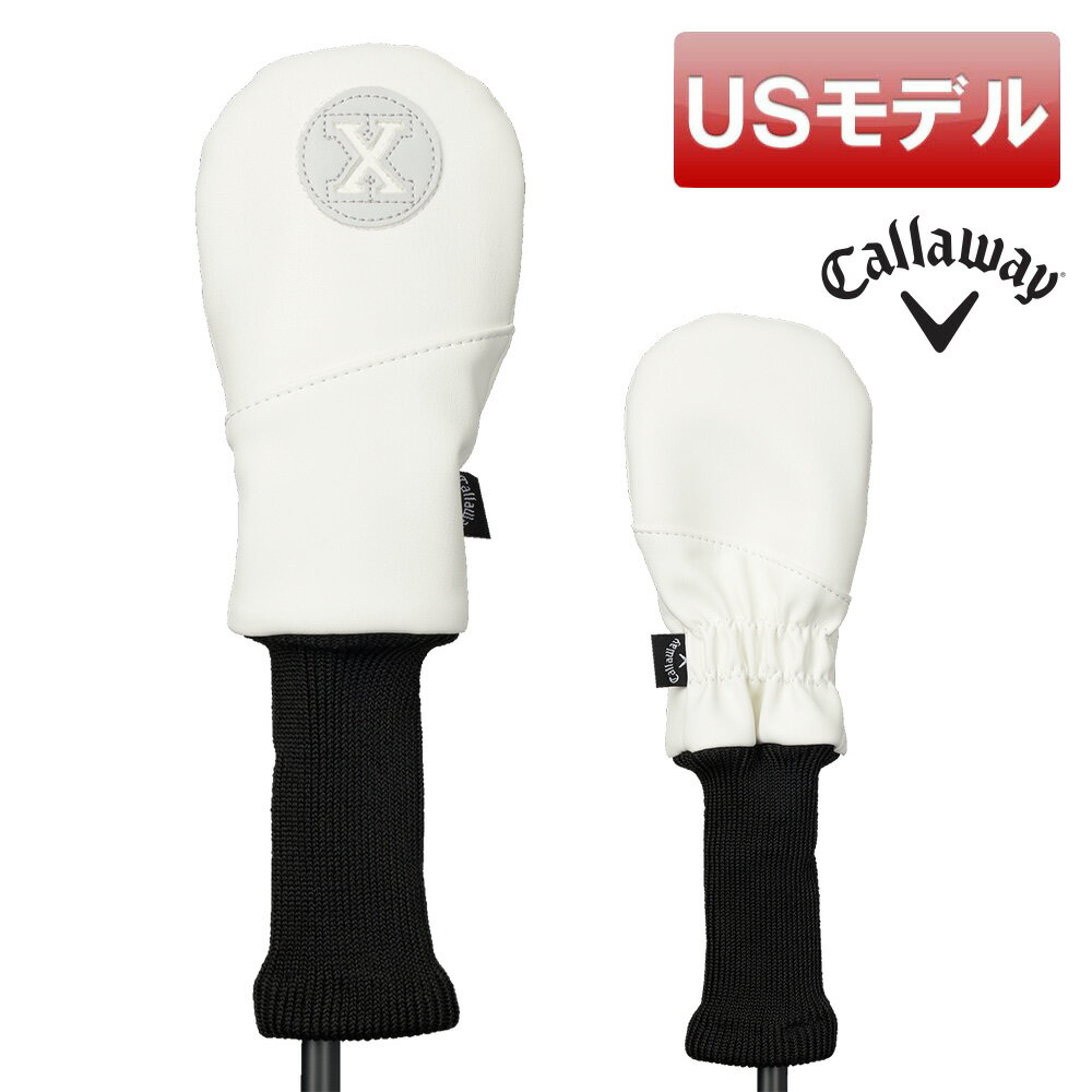 キャロウェイ ビンテージ ヘッドカバー ハイブリッド用 ユーティリティー用 ホワイト Callaway VITANGE HEAD COVER ゴルフクラブカバー UT用 