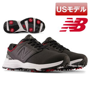 【USモデル】ニューバランス ゴルフシューズ ブライトン ソフトスパイクシューズ ブラックレッド 幅広 4E X-WIDE幅 New Balance Golf Brighton NBG2010BR メンズゴルフシューズ 靴 【新品】【即納】【あす楽対応】