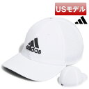 アディダス 【USモデル】アディダス ツアーハット フィットキャップ ゴルフキャップ L/XLサイズ ホワイト 帽子 adidas GOLF TOUR HAT GOLF CAP ゴルフ用品 HA9238 サイズ調整不可【新品】【即納】【あす楽対応】