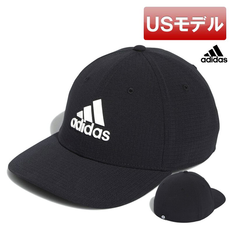 【USモデル】アディダス ツアーハット フィットキャップ ゴルフキャップ L/XLサイズ ブラック 帽子 adidas GOLF TOUR HAT GOLF CAP ゴルフ用品 HA9239 サイズ調整不可【新品】【即納】【あす楽…