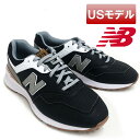 【USモデル】ニューバランス ゴルフシューズ 997 スパイクレスシューズ ブラックホワイト 2E WIDE幅 New Balance Golf NBG997SBW メンズゴルフシューズ 靴 スパイクなし【新品】【即納】【あす楽対応】