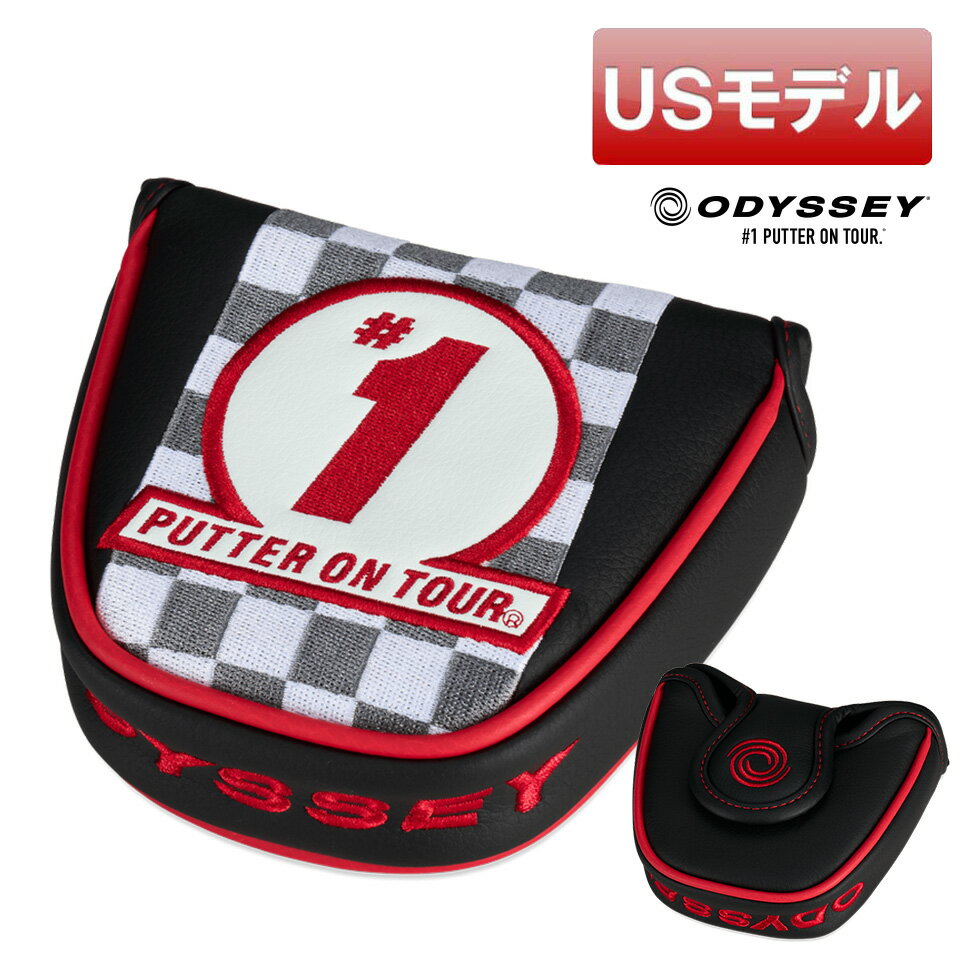 【USモデル】オデッセイ パターカバー マレット型用 テンペスト 2024年モデル ヘッドカバー ODYSSEY GOLF MLT型 TEMPEST ゴルフクラブカバー【新品】【即納】【あす楽対応】 1