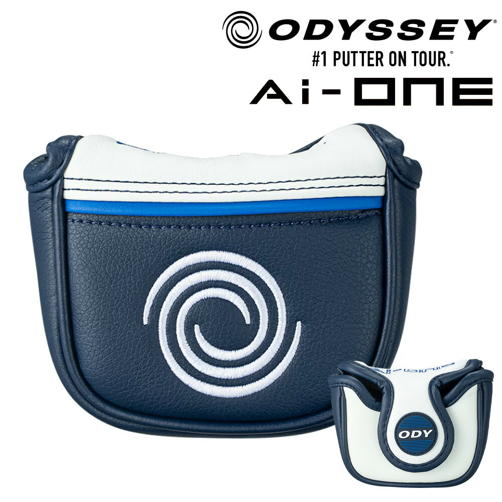 【日本正規品】オデッセイ AI-ONE ROSSIE パターカバー マレット型用 ヘッドカバー ODYSSEY GOLF MLT型 Mallet パター用 5523322 ゴル..