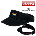 【USモデル】スコッティキャメロン セラーペ スコッティドッグ ブラック バイザー Titleist SCOTTY CAMERON フリーサイズ ゴルフキャップ 帽子 メンズ おしゃれ 【即納】【新品】