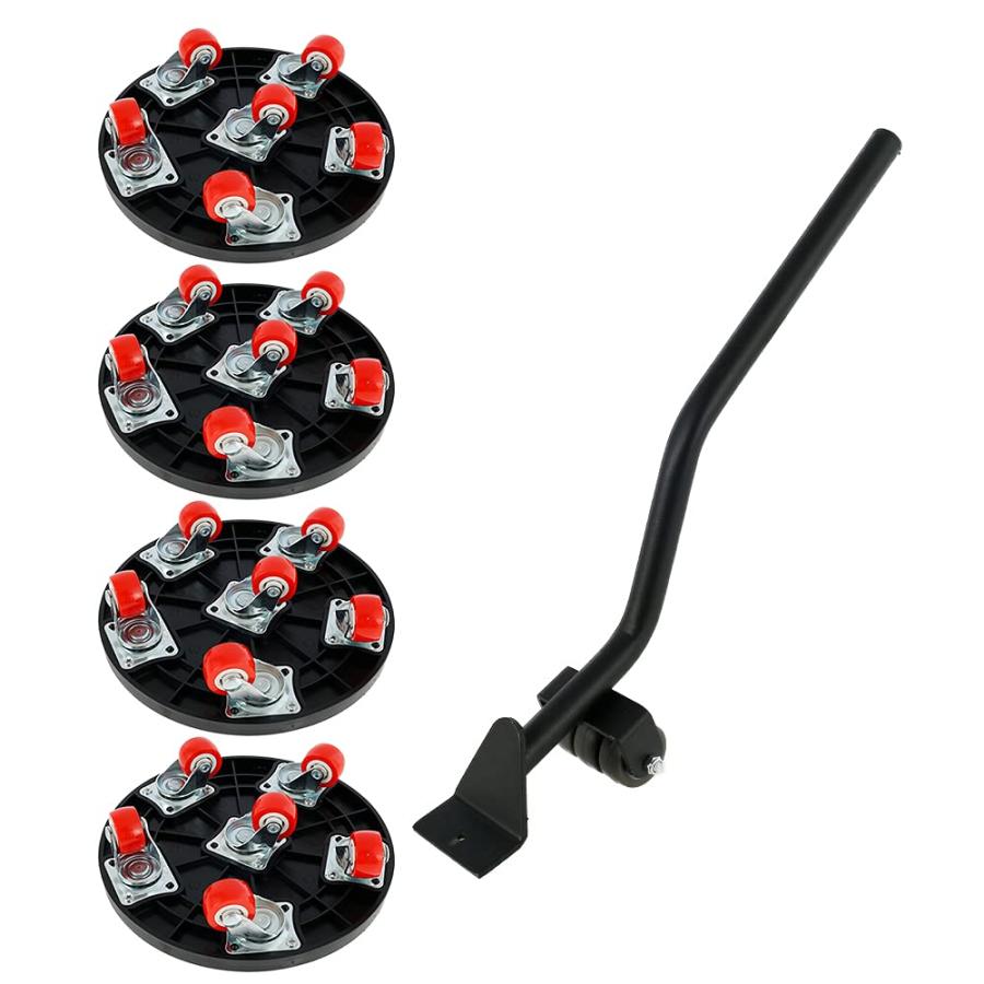 らくらくヘルパー 360° 回転 移動キャリー キャスター 静音 最大 【500KG】 重物 移動 台車 軽がるキャ..