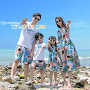 親子 アロハシャツ メンズ 親子コーデ アロハシャツ 親子 ペアルック 親子 お揃い 親子 アロハ ワンピース リゾートワンピース