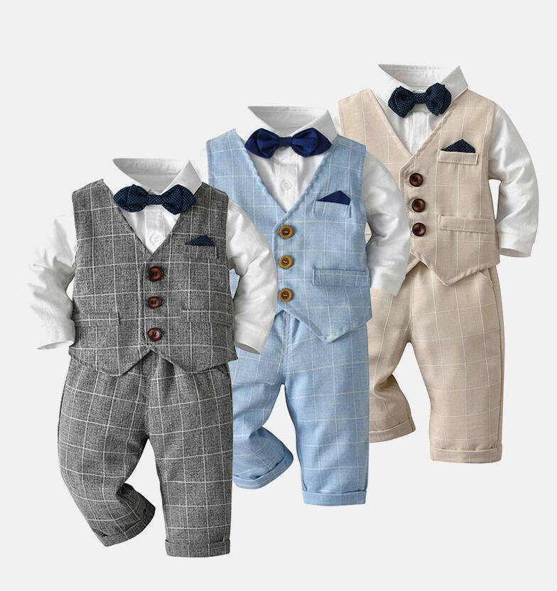 商品詳細 商品内容 キッズスーツ 商品特徴 3点セット：シャツ＋ベスト＋パンツ 仕様 付属品：無し 素材:ポリエステル 生産国：中国 サイズ サイズ（cm）： 写真の通り ●形、色、質感が、商品ページ上と実物で異なって見える場合がございます。予めご了承くださいませ。 商品について： ※製造中（縫製、染色など）により商品において色味や柄、サイズに若干の誤差や、生地を織る際に糸の継ぎ目や多少のほつれ等が生じる場合がございますが、品質上の問題ではございませんのでご了承の上お買い求めくださいませ。 ※手作り商品でございますから、画像と若干異なる場合も御座います。 ※モデルに使用している小物、アクセサリ等はセット内容に含まれません。 ※発送上の状態によって商品がシワになる場合がございます。予めご了承くださいませ。 発送について： ※即納商品以外で、メーカーから取り寄せを致しますので、7日間前後お時間を頂いております。 ※在庫確認、配送状況、休日を間にする事により、予定より遅くなる可能性がございます。 ※当店ではラッピングのサービスを行っておりません、ご了承くださいませ。 メールについて： ※メール返信とご注文対応は、平日10：00～18：00頃に対応しております。 ※携帯メールでの登録は迷惑メールによりメールが届かない場合がございます。 返品について： ※返品ご希望の際は商品到着から7日以内に必ず当店までご連絡をお願いいたします。 ※ご連絡がない場合の返品はご遠慮ください。 ※ご連絡を頂けましたらスムーズに対応できますので、ご協力いただけますようお願い申し上げます。送料について※★複数在庫、追加可、何点でも同梱配送は可能です。北海道・沖縄・離島への配送は商品によって異なる別途送料がかかります。