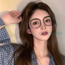 伊達メガネ 7カラー セルフレーム おしゃれ メガネ 眼鏡 ファッションアクセサリー ユニセックス クリアレンズ 韓国 韓国ファッション