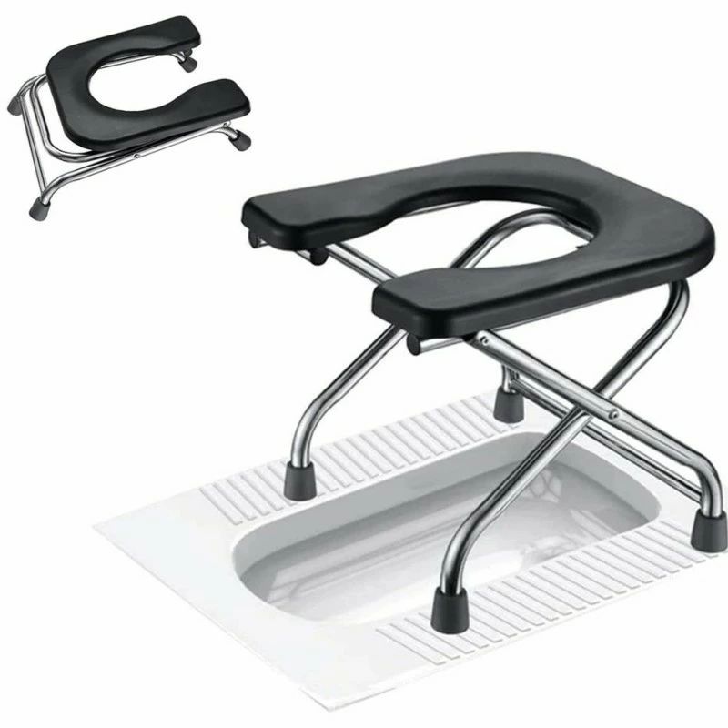 介護用ポータブルトイレ椅 折りたたみ式シャワー便座椅 滑り止め 水洗可能 組立不要 簡易トイレ介護用 ..