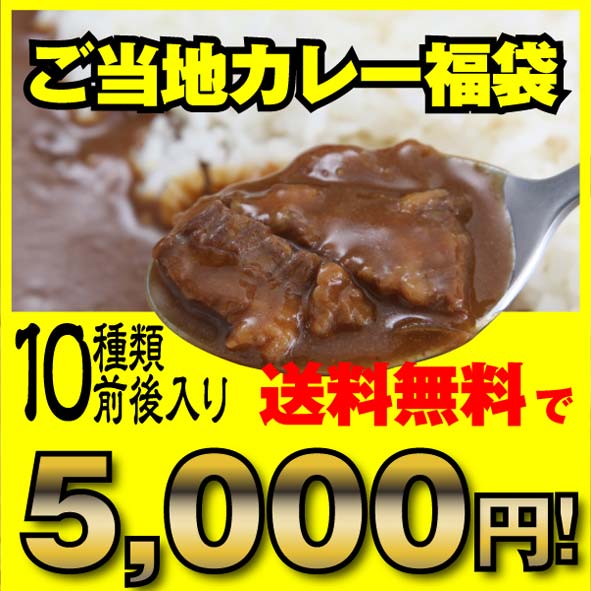 【あす楽】地カレー家福袋☆☆5000円セット☆☆送料無料 ご当地カレー◇レトルトカレー【smtb-t】【RCP】(セット商品)カレー レトルト 詰め合わせd3【ギフト/景品/賞品/贈答/お祝い/内祝い/お中元/イベント/結婚式/二次会/暑中見舞い】