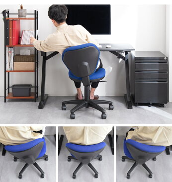 【ワンランク上の3Dロッキング!】 オフィスチェア パソコンチェア ワークチェア PCチェア オフィスチェアー オフィス チェア チェアー 椅子 シンプル テレワーク リモートワーク 在宅 在宅勤務
