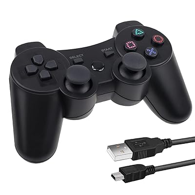 「2023 改良」 PS3 用 ワイヤレスコントローラー PS3 用コントローラー Bluetooth ワイヤレス ゲームパッド USB ケーブル 振動機能ブランド色黒モデルcy3109商品説明【商品概要】【使いやすい】PS3用本体に接続するだけすぐに使うことができます。難しい設定が不要ですので、手軽に遊べます。複数同時接続で遊ぶこともできます。手にフィットするので、純正コントローラと同じ感覚でゲームを楽しめます。FPSをプレイしたい場合は、購入することはお勧めしません。【ゲームをお楽しみください】六軸センサー付、振動対応。充電ケーブルは、P3用コントローラがバッテリ切れになっていることを確認して、充電ケーブルで楽しい試合を楽しむことができます。【人間工学に基づい】最も古典的な形状P3用コントローラ完璧にフィット手のひら、すべてのボタンとコントロールがゲームプレイの長い期間のためにあなたの手は非常に快適にします。あなたの子供や友人がこのような美しいコントローラーを受け取るのは大きな驚きです。【6軸】高感度のモーションコントロールシステムは、あらゆる動きを感知し、ゲーム内のオブジェクトだけでなくキャラクターもコントローラーを傾け、押し、振ると動き、反応します。 モーションセンシング6軸テクノロジーによる、非常に直感的なゲームプレイ。【100％顧客満足度】最高のPS3用付け替え用ゲーム機コントローラです。ご購入日から、1年間の品質保証サービスをご提供いたします。万が一、届け違いや不備・不良がございましたら、メールにてご連絡ください。【商品説明】「2023 改良」 PS3 用 ワイヤレスコントローラー PS3 用コントローラー Bluetooth ワイヤレス ゲームパッド USB ケーブル 振動機能【商品詳細】商品種別：ゲーム商品名：「2023 改良」 PS3 用 ワイヤレスコントローラー PS3 用コントローラー Bluetooth ワイヤレス ゲームパッド USB ケーブル 振動機能製造元：商品番号：cy3109商品内容：PS3色：黒【当店からの連絡】