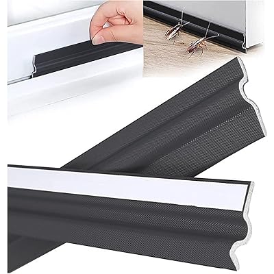隙間テープ 全長10m 幅30mm 衝突緩衝材 騒音対策 防音 防虫 防塵 防水 花粉防止 すき間風防止 冷気遮断 冷暖房効率アップ 窓 玄関 引き戸 扉 あらゆる種類のドアや窓に対応 強力粘着 取り付け簡単 取扱説明書 (ブラック)
