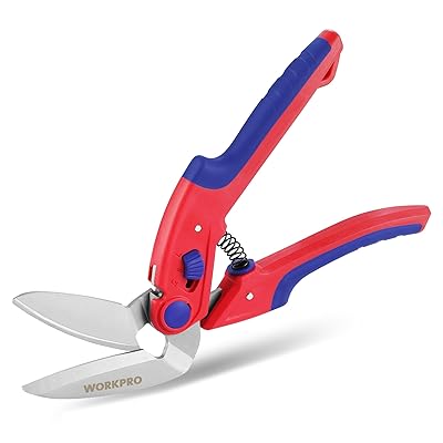 万能ハサミ 強力はさみ 多用途鋏 ステンレス鋼製刃 多目的切断工具 グリップ開き幅調整可能 高硬度 カ..