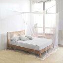 蚊帳 かや 開閉不可 シングル/ダブル用 吊り下げ 蚊帳 虫除け対策 長さ180*200*200cm (白)(3)