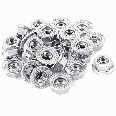 m5 ナット 六角ロックナット M5*20個 ロックナット フランジナット 304ステンレス鋼製
