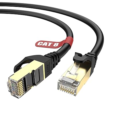 CAT8 LANP[u 10M JeS[8 P[u Llan 40Gbps/2000MHz CAT8 RJ45RlN^  C[TlbgP[u PC f? [^[ PS3 PS4 XboxɑΉiubNj