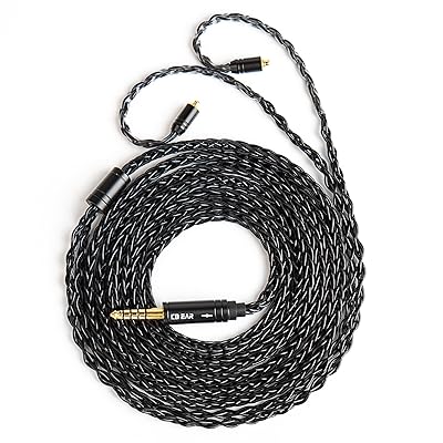 【KBEAR ST12Plus】2pin4.4mm kbearケーブル リケーブル 8本編み込み 高純度 4N 無酸素銅に銀メッキ アルミニウム陽極酸化プロセス KBEARイヤホンに適用 イヤホン用(MMCX·4.4mmブラック) 【KBEAR ST12Plus】2pin4.4mm kbearケーブル リケーブル 8本編み込み 高純度 4N 無酸素銅に銀メッキ アルミニウム陽極酸化プロセス KBEARイヤホンに適用 イヤホン用(MMCX·4.4mmブラック)