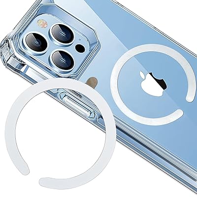 【ガイド枠付き】Magsafe用 リング 磁気増強 iPhone マグネット マグセーフ シール DIY Magsafe対応 シール (3枚入り-ホワイト) 【ガイド枠付き】Magsafe用 リング 磁気増強 iPhone マグネット マグセーフ シール DIY Magsafe対応 シール (3枚入り-ホワイト)