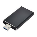 Mini PCI-E mSATAからUSB3.0外付けSSD PCBAへのコンバーター エンクロージャ付きアダプタカード(2)
