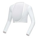 ゴルフ インナー レディース UVカット アームカバー 長袖 ひんやり ゴルフウェア 冷感 夏 女性 スポーツシャツ 日焼け対策 運動 アウトドア (ホワイト)